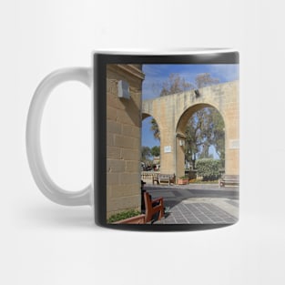 Upper Barrakka Gardens, Valletta, Malta. Mug